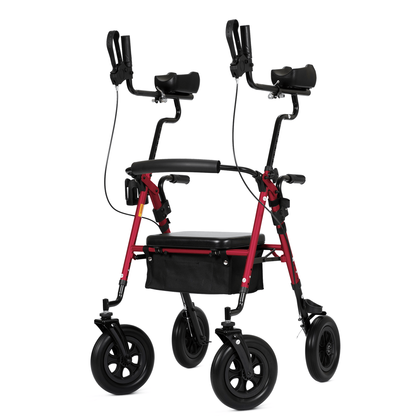 HFK-9236T4 All Terrain Dual-Brake Upright Walker 10" Wheels
