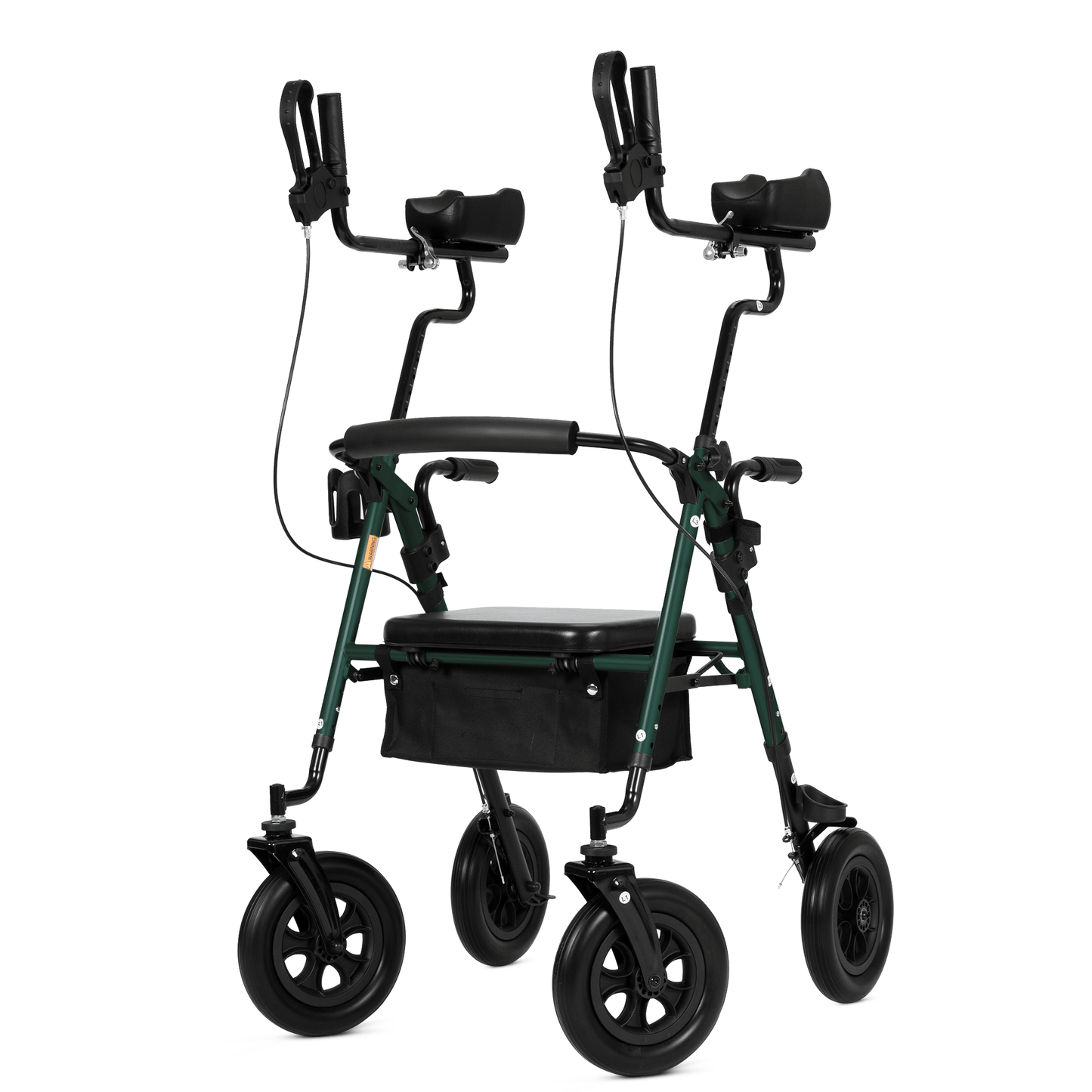 HFK-9236T4 All Terrain Dual-Brake Upright Walker 10" Wheels