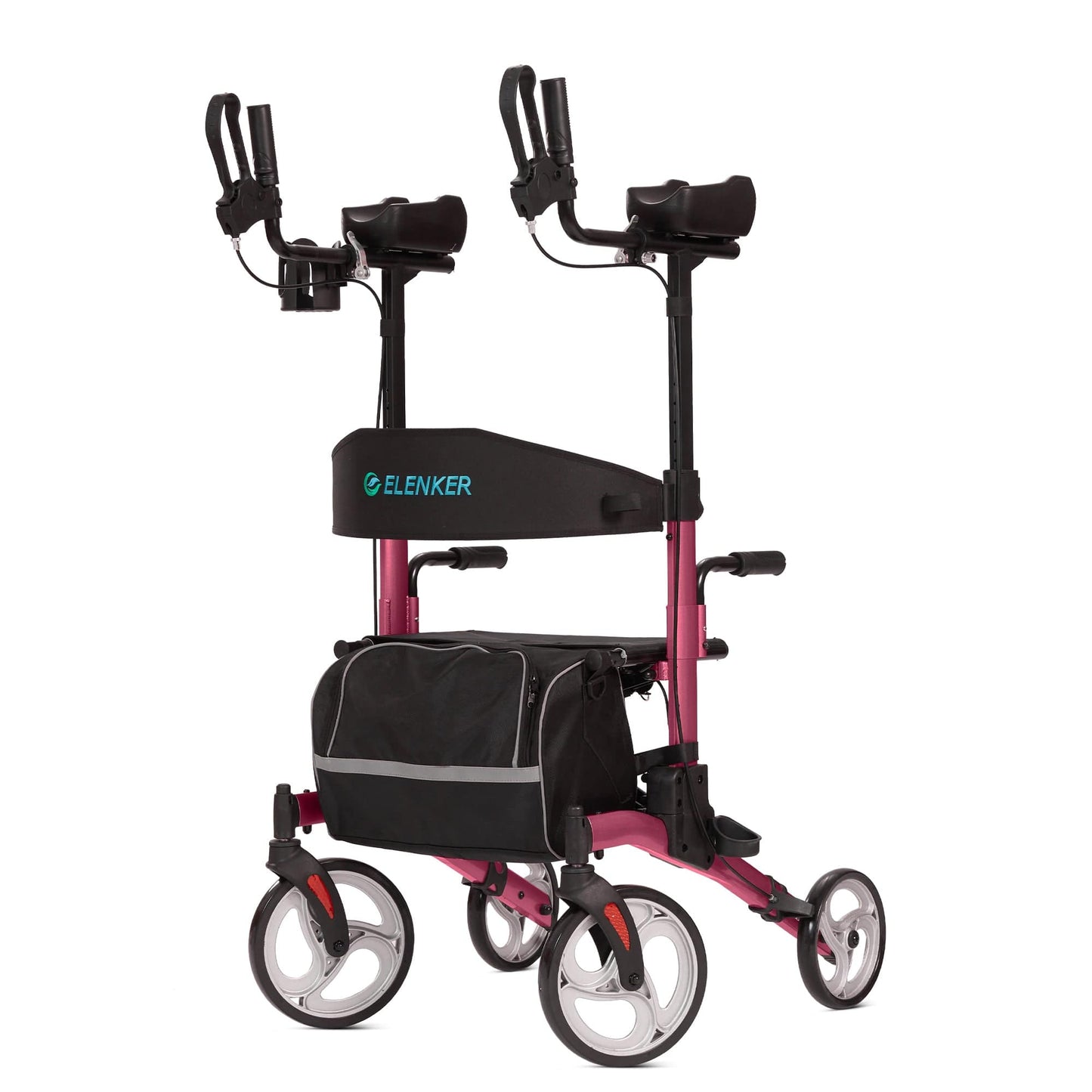 HFK-9240 Dual-Brake Upright walker 10" wheels