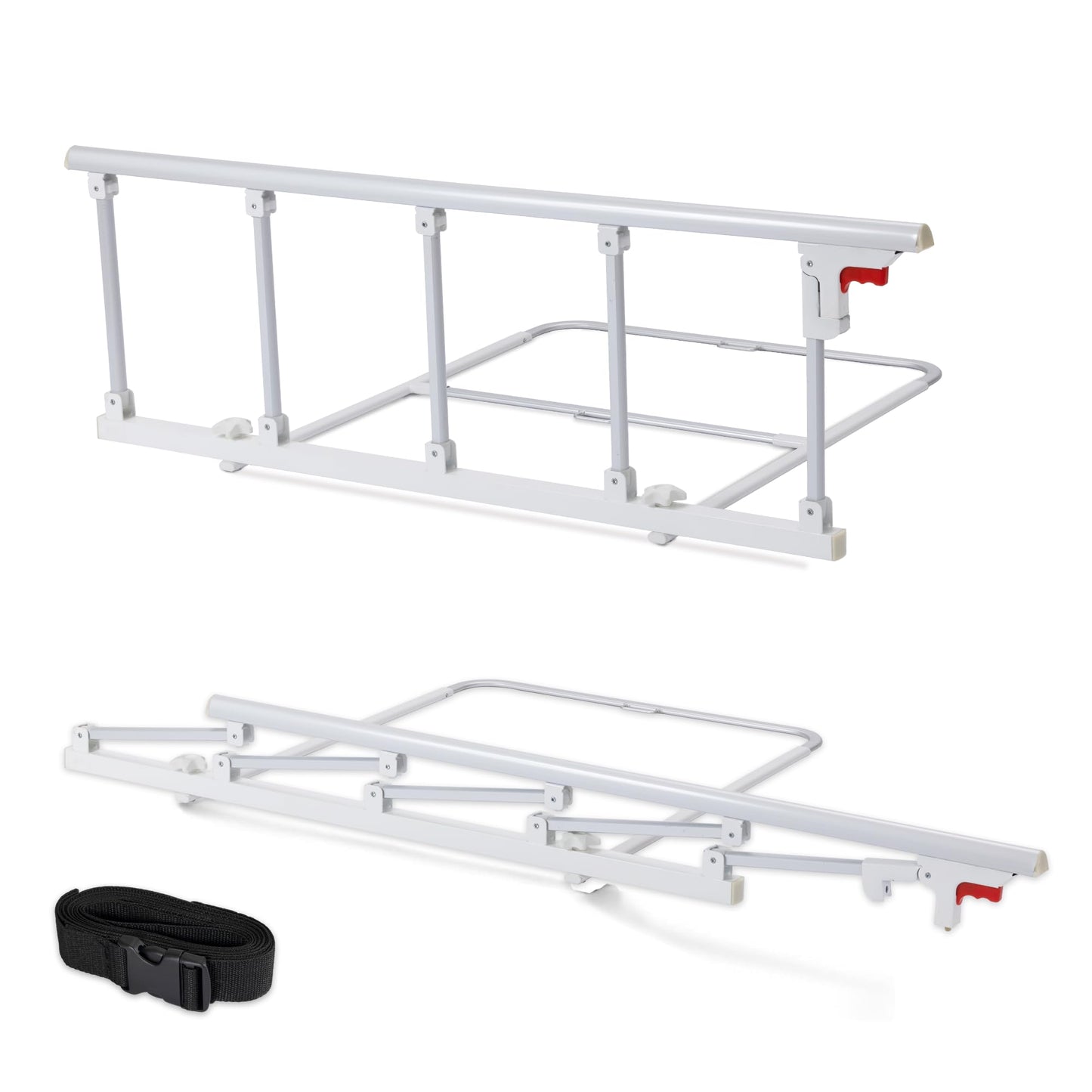 ELENKER Bed Rails for Elderly Adults, Folding Bed Assist Seniors Safety Bed Guard Rail Handle to Prevent Falling Out of Bed